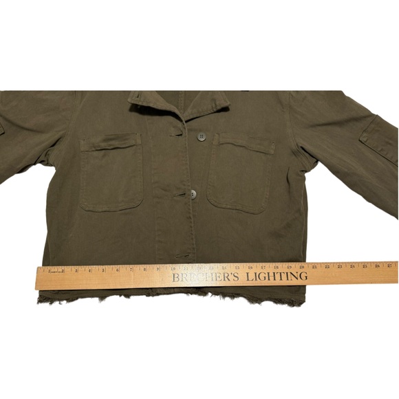 Sanctuary for Anthropologie Olive green jacket. Good condition - Picture 13 of 16